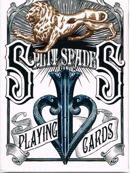Split Spades Blue Limited 1st Edition Playing Cards David Blaine Deck