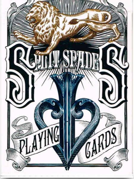 Split Spades Blue Limited 1st Edition Playing Cards David Blaine Deck