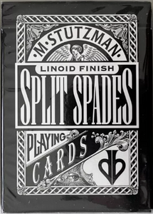 Split Spades Tally-Ho David Blaine x Mark Stutzman Playing Cards [RARE 20 Year old Deck]