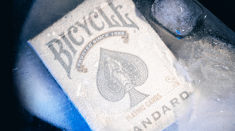 Bicycle Snow Deck Playing Cards By Yoan TANUJI & Magic Dream