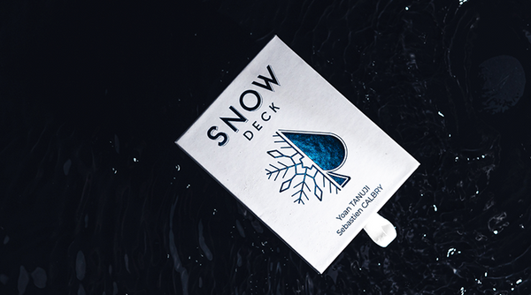 Bicycle Snow Deck Playing Cards By Yoan TANUJI & Magic Dream