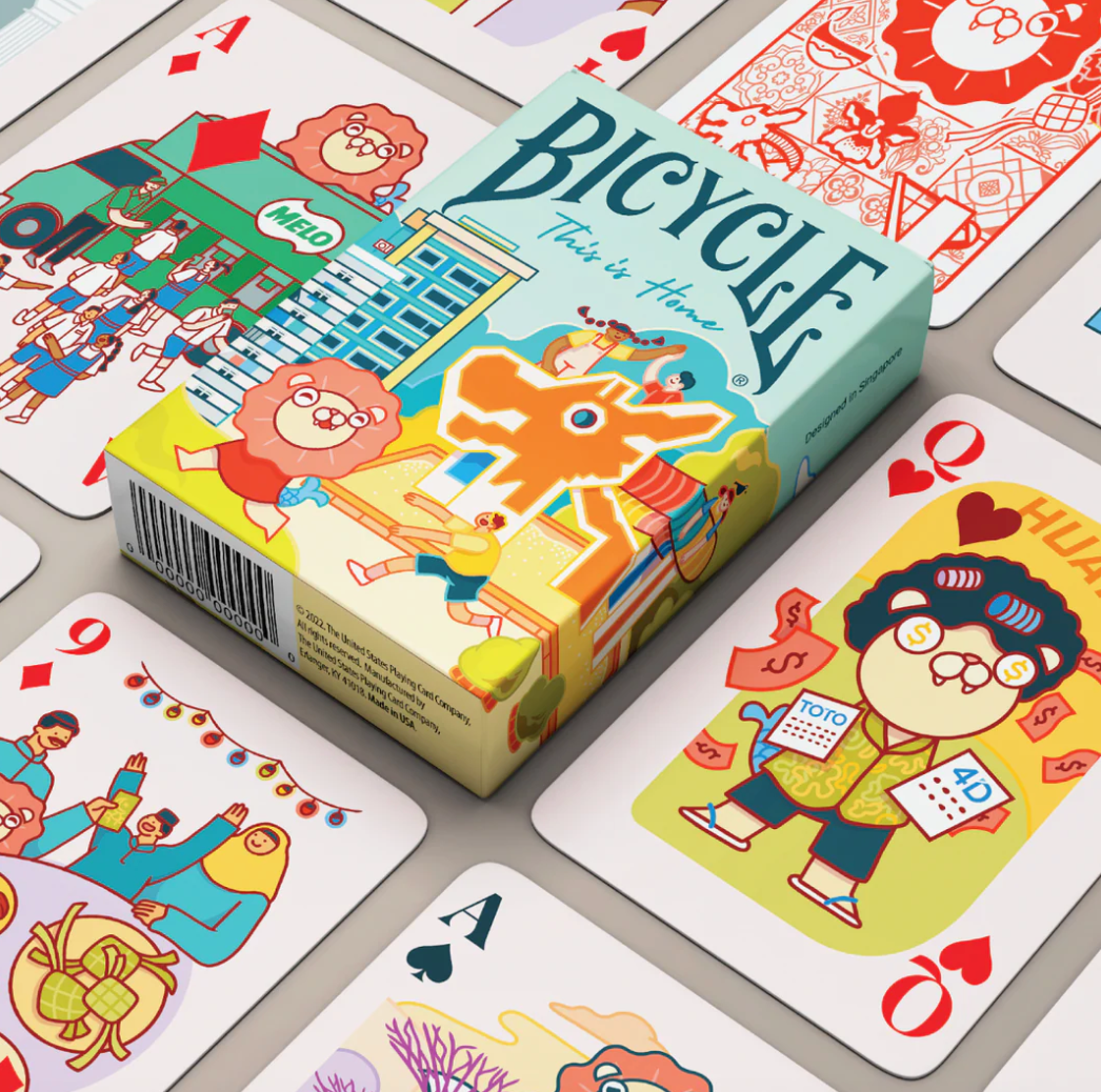 Bicycle This Is Home Playing Cards [Asia Import] Deck