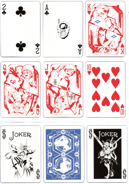 Bicycle Digimon Adventure Playing Cards [Japan Import]