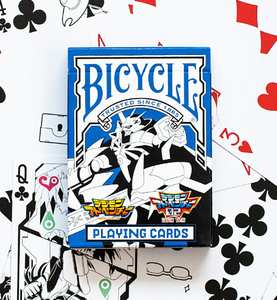 bicycle digimon playing cards Cards: Snake Gamers Guild AZ Bicycle playing cards from the Digimon Adventure series Bicycle Spellbound Playing Cards