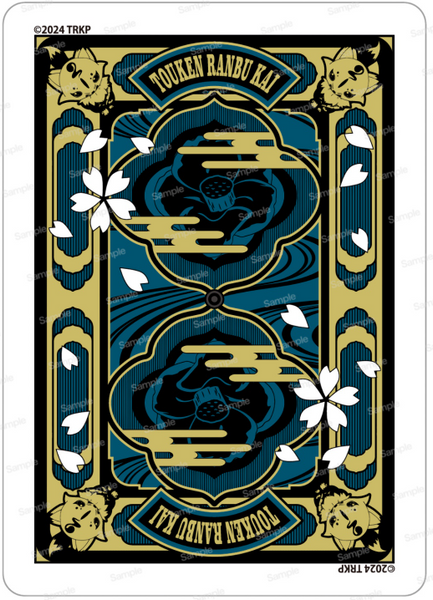 Bicycle Touken Ranbu Mawari - Burning Temple Playing Cards [Japan Import]