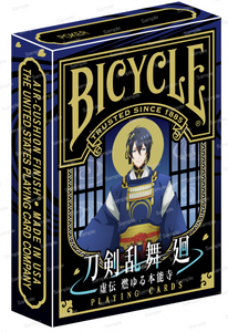 Bicycle Touken Ranbu Mawari - Burning Temple Playing Cards [Japan Import]