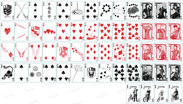 Bicycle World Trigger A-Rank Playing Cards [Japan Import]