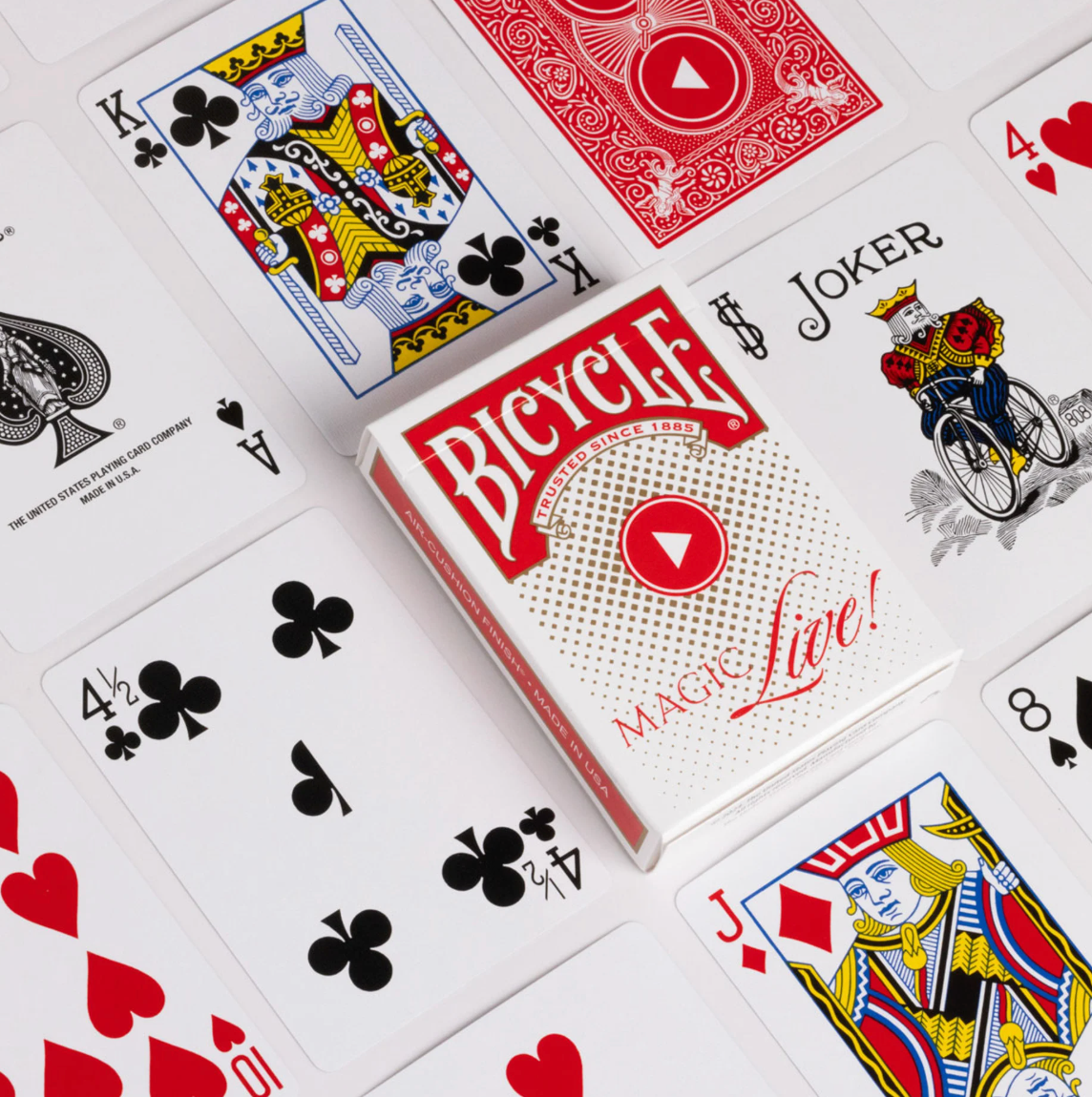 Bicycle x Magic Live Playing Cards – Card-Addiction.com