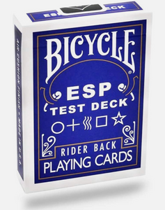 Bicycle ESP Test Deck Rider Back Playing Cards