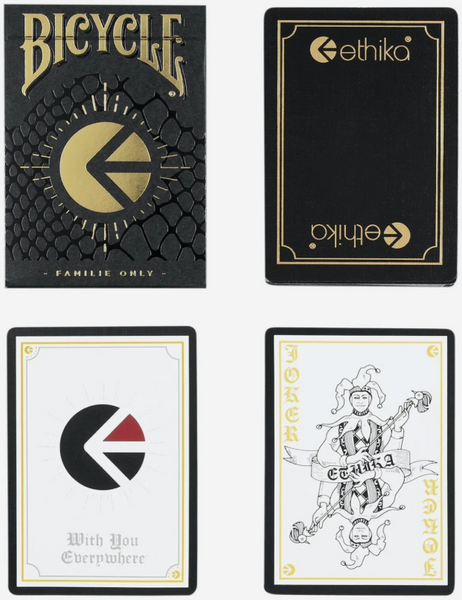 BICYCLE X ETHIKA PLAYING CARDS
