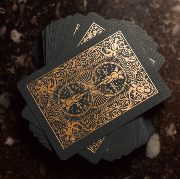 Bicycle Metalluxe Rose Gold Foil Playing Cards