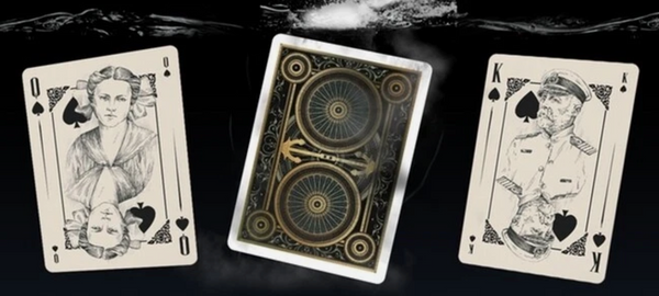 Bicycle Titanic Playing Cards White Star Line Crew Titanic Death Version Deck