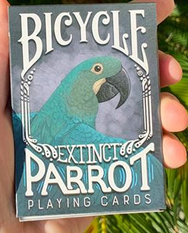 Bicycle Extinct Parrot Playing Cards | Numbered Seal Edition