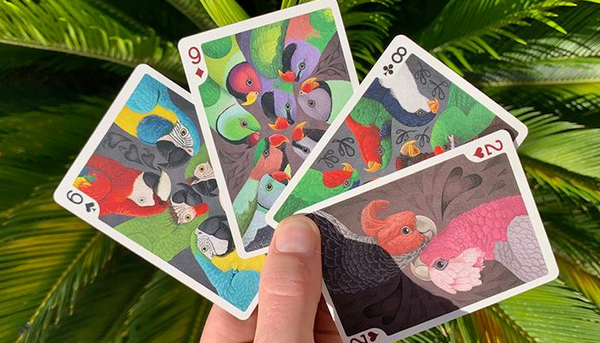 Bicycle Extinct Parrot Playing Cards | Numbered Seal Edition