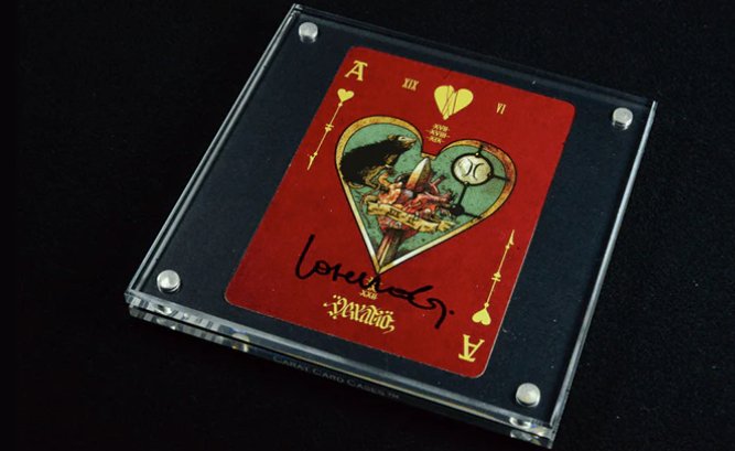 single card display case MTG Magic The Gathering Magnetic Stand Mythic Foil Rare Wall Mounted Card Display Case with Black Moulding This uniquley designed wall mounted display case is the perfect way to protect and display your baseball card Acrylic Card Holder (MAGNETIC) For