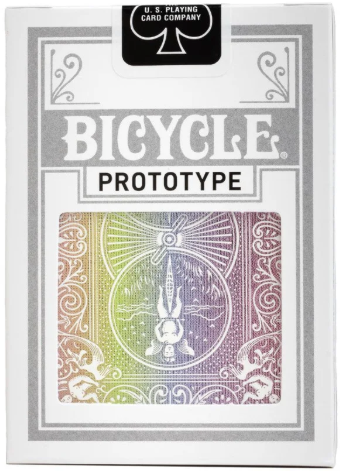 Bicycle Prototype Playing Cards Iridescent Holo Deck