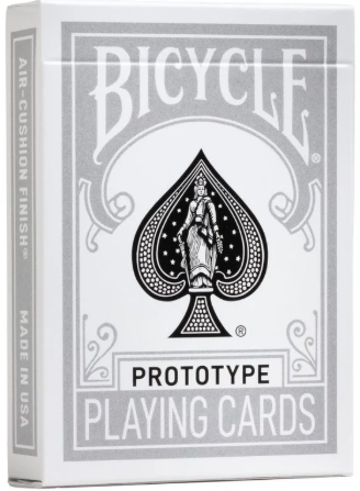 Bicycle Prototype Playing Cards Iridescent Holo Deck