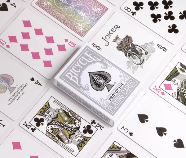 Bicycle Prototype Playing Cards Iridescent Holo Deck