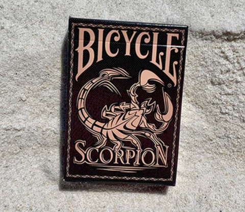 Bicycle Scorpion (Brown) Playing Cards