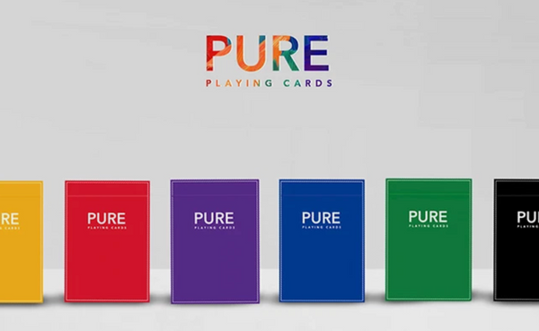 Pure NOC (Blue) Playing Cards by TCC and HOPC (Out Of Print)