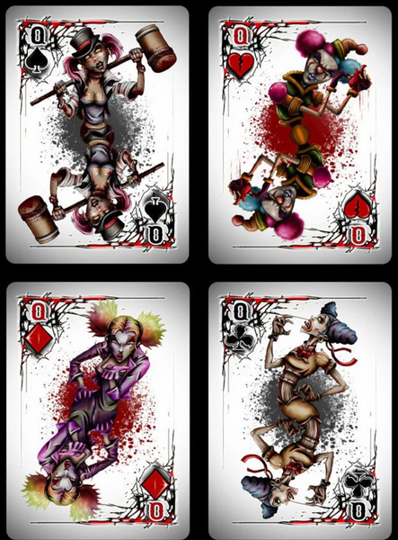 Bicycle Killer Clowns Playing Cards Rare Deck
