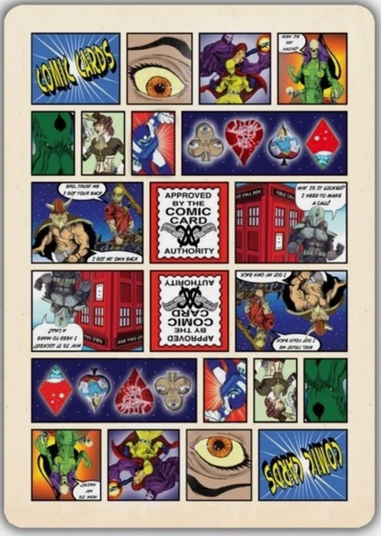 Super Limited Comic Playing Cards RARE Deck USPCC