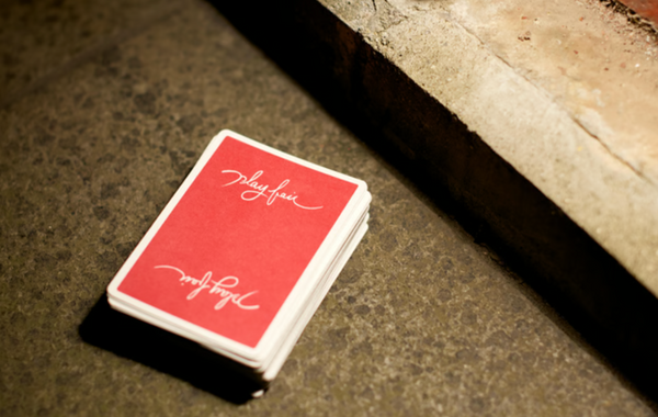 Play Fair Red Playing Cards