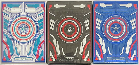Captain America Playing Cards Set by Card Mafia