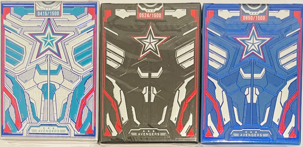 Captain America Playing Cards Set by Card Mafia