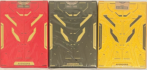 Iron Man Playing Cards Set by Card Mafia