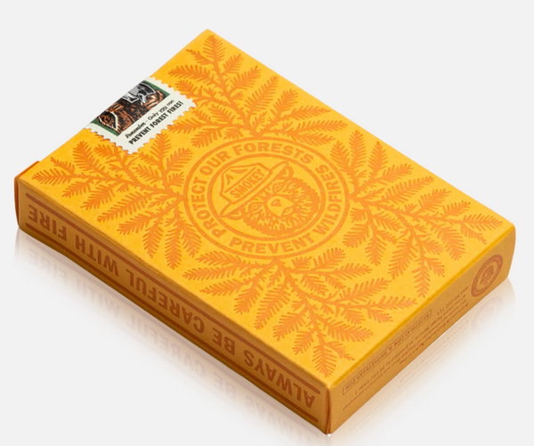 Smokey Bear Yellow Playing Cards by Art of Play