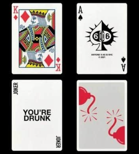 Bomb v2 Playing Cards by Anyone Worldwide