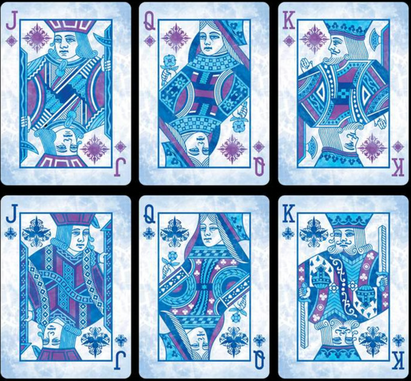 Bicycle Frost Playing Cards RARE