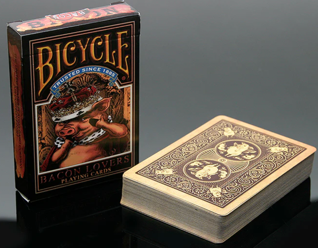 Bicycle Bacon Lovers Playing Cards RARE