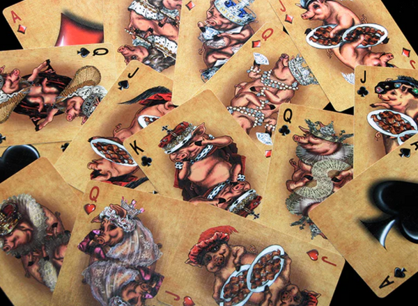 Bicycle Bacon Lovers Playing Cards RARE