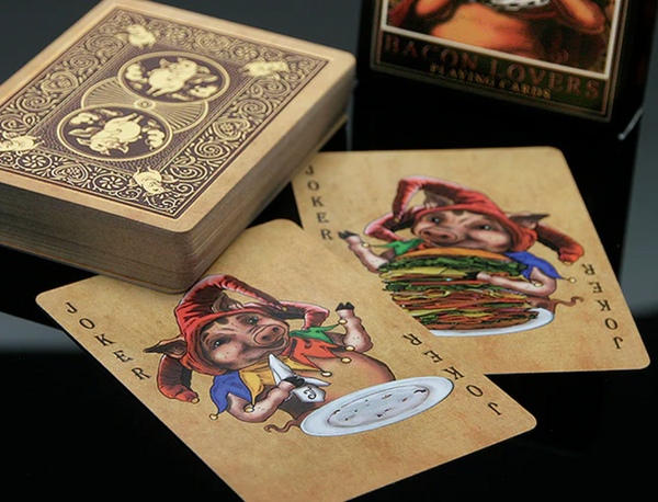 Bicycle Bacon Lovers Playing Cards RARE