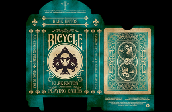 Bicycle Klek Entos Green (Marked) Playing Cards
