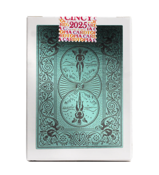 Bicycle Rick Smith Jr Aqua Throwing Edition Playing Cards