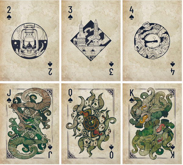 Great Old One Cthulhu Mythos Playing Cards