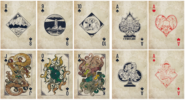 Great Old One Cthulhu Mythos Playing Cards