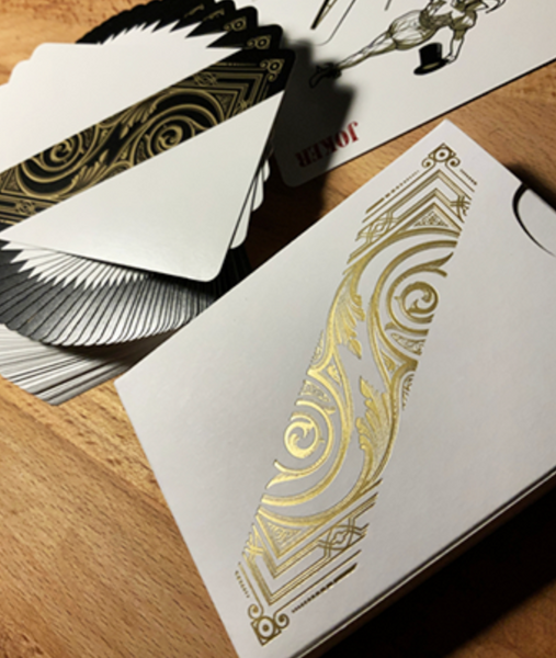 Less Gold Edition Playing Cards by Lotrek