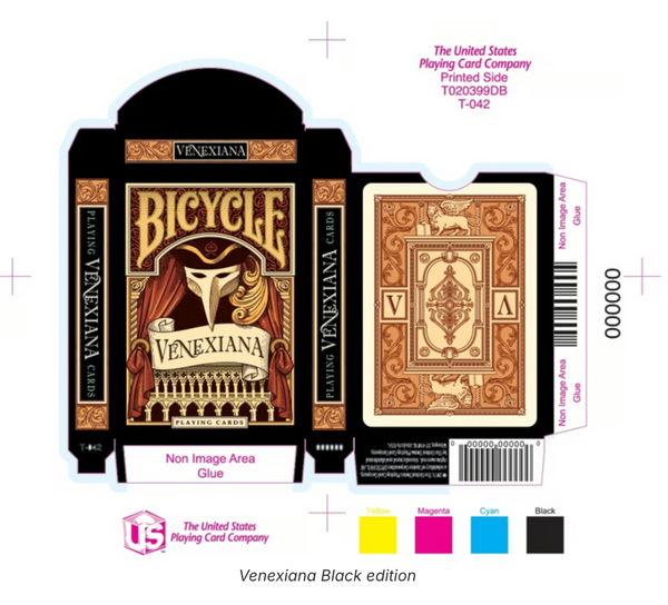 Bicycle Venexiana Playing Cards Rare Deck by Lotrek