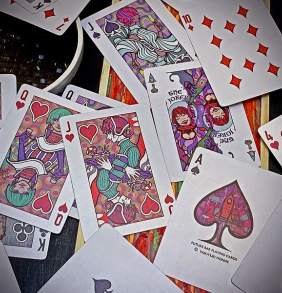 Bicycle Future Bar Holo Gilded Playing Cards [Japan Import]