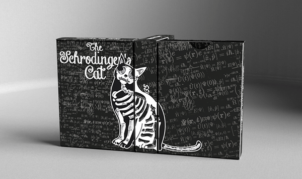 Schrodinger's Cat: Dead Black Edition Playing Cards