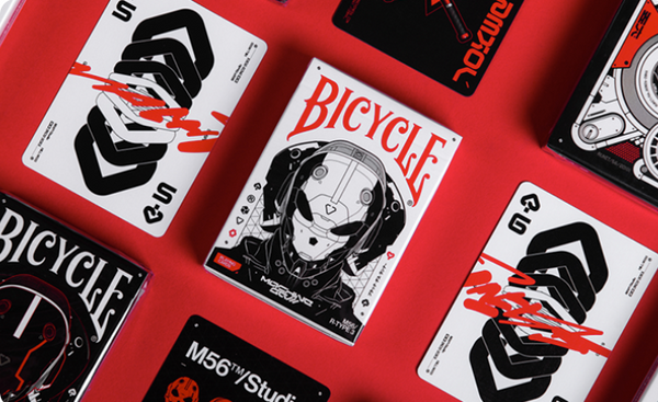 Bicycle Machine56 R-TYPE/3 White Playing Cards