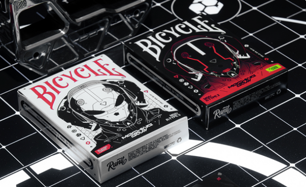Bicycle Machine56 R-TYPE/3 White Playing Cards