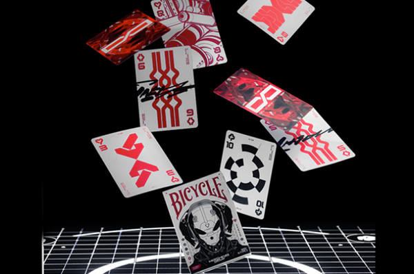Bicycle Machine56 R-TYPE/3 White Playing Cards
