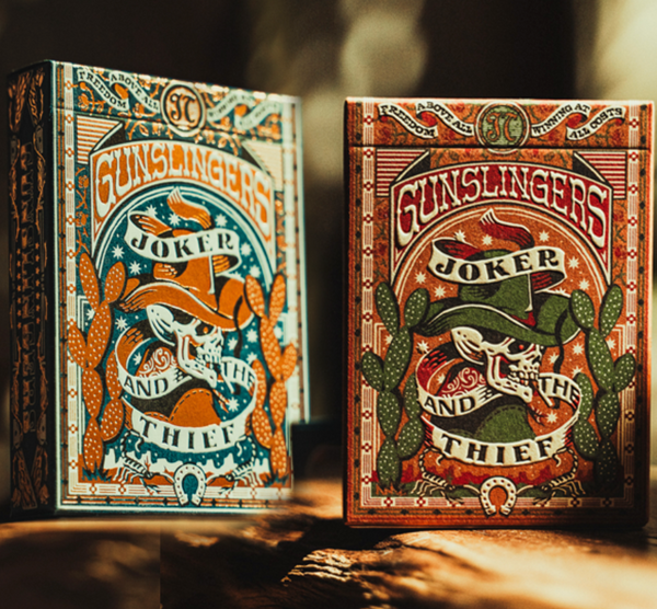Gunslingers Playing Cards by Joker and the Thief