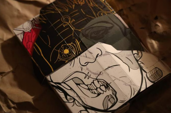 Frankenstein Series (Gilded) Playing Cards