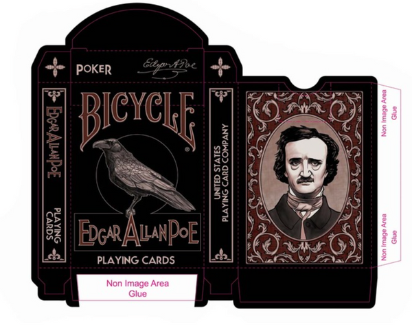 Bicycle Edgar Allen Poe Playing Cards Rare